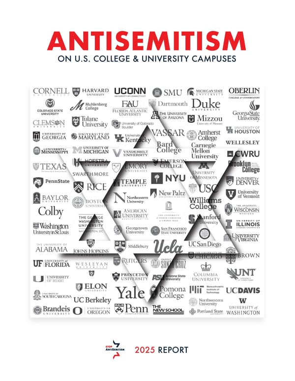 Antisemitism on U.S. College & University Campuses: 2025 Report - Page 1