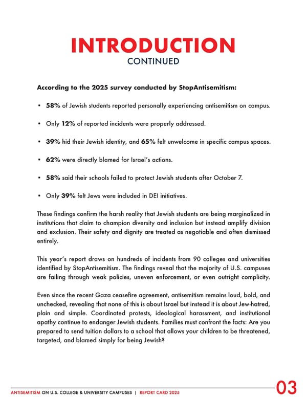 Antisemitism on U.S. College & University Campuses: 2025 Report - Page 4