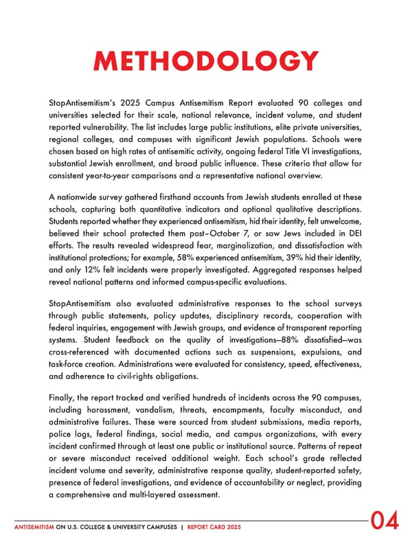 Antisemitism on U.S. College & University Campuses: 2025 Report - Page 5