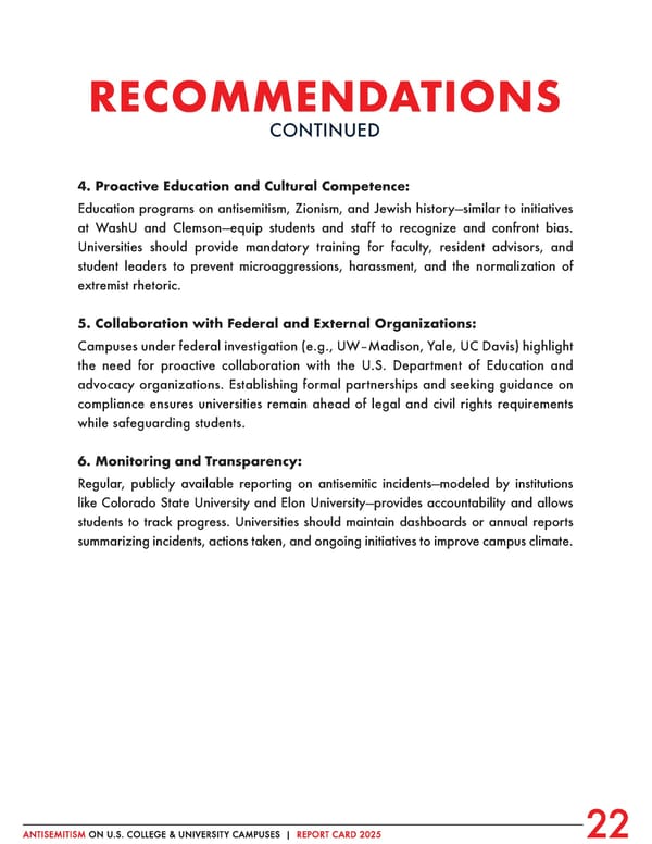 Antisemitism on U.S. College & University Campuses: 2025 Report - Page 23