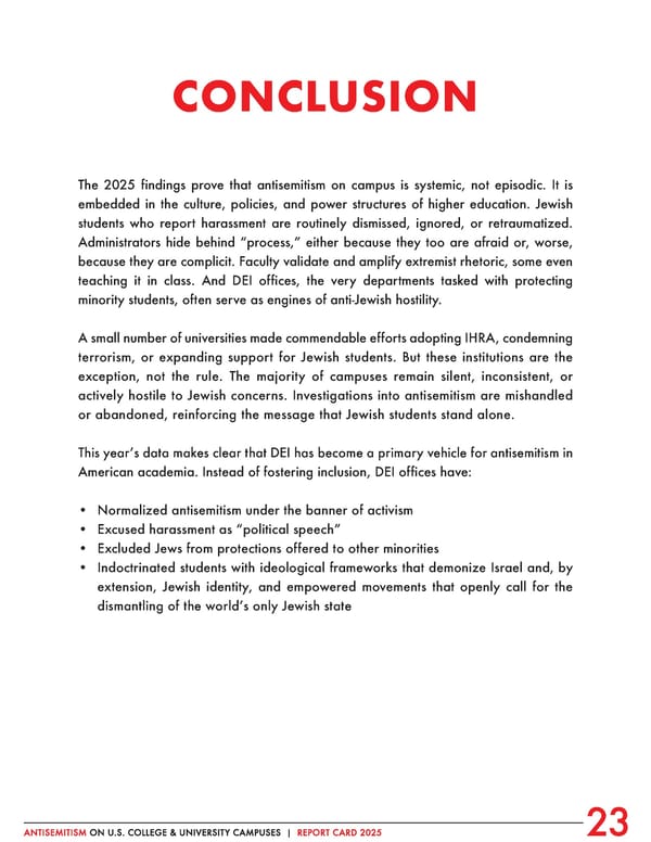 Antisemitism on U.S. College & University Campuses: 2025 Report - Page 24